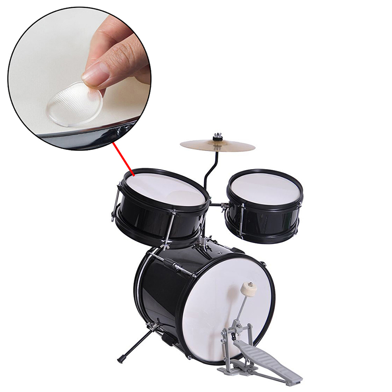 Drum Practice Pad - {YY28} 6Pcs Silicon Gel Drum Mute
