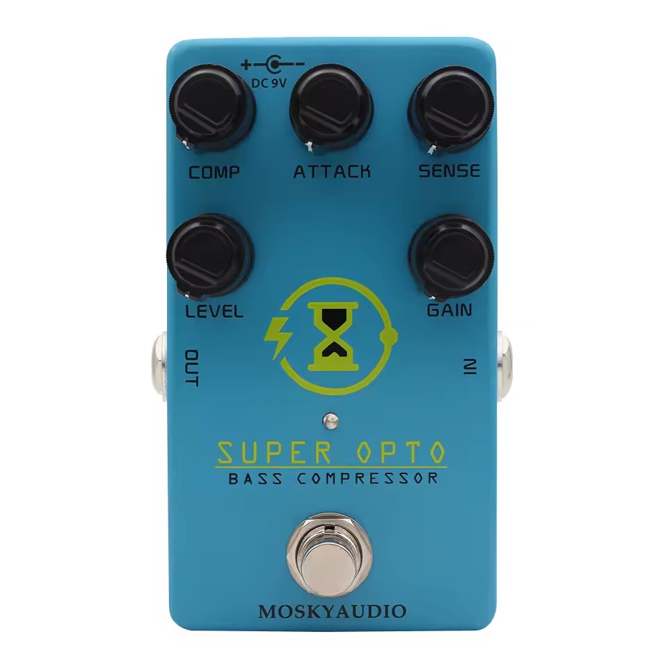 Looper Pedal Guitar - Mosky Super OPTO Bass Optical Compressor