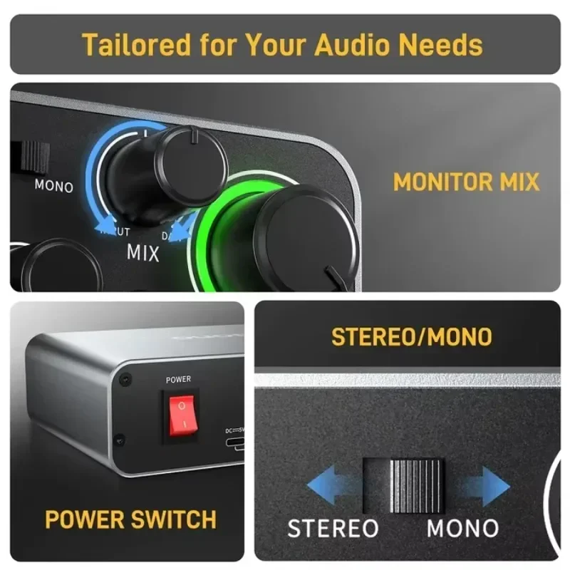Audio Music Software - In stock MAONO PS22 Professional Audio