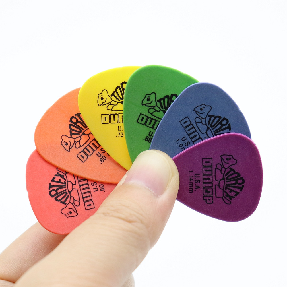 Electric Guitar Pick Pack - 10pcs Dunlop Guitar Picks Electric Guitar