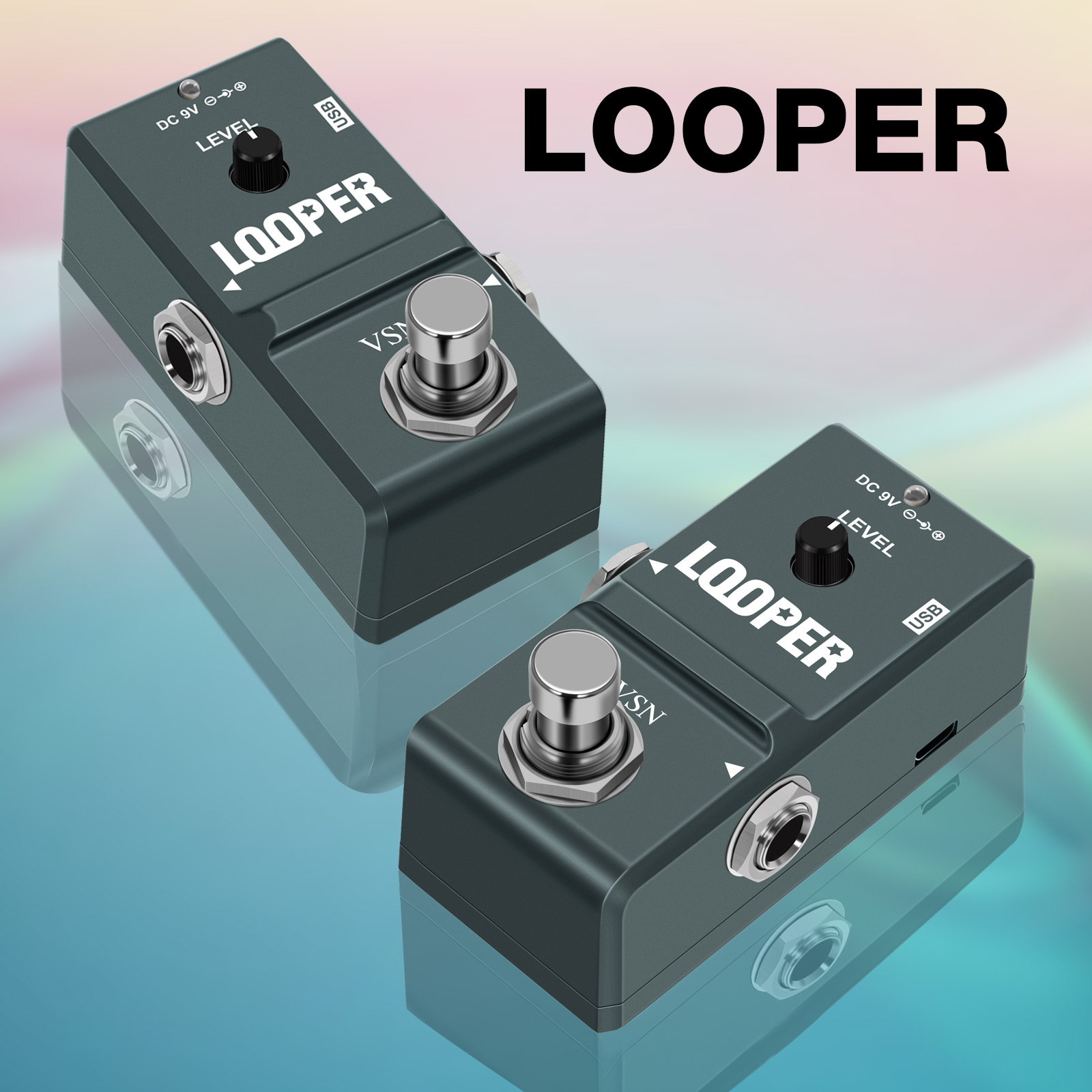 VSN Guitar Looper Pedal Digita - Looper Pedal Guitar ulasan dan harga