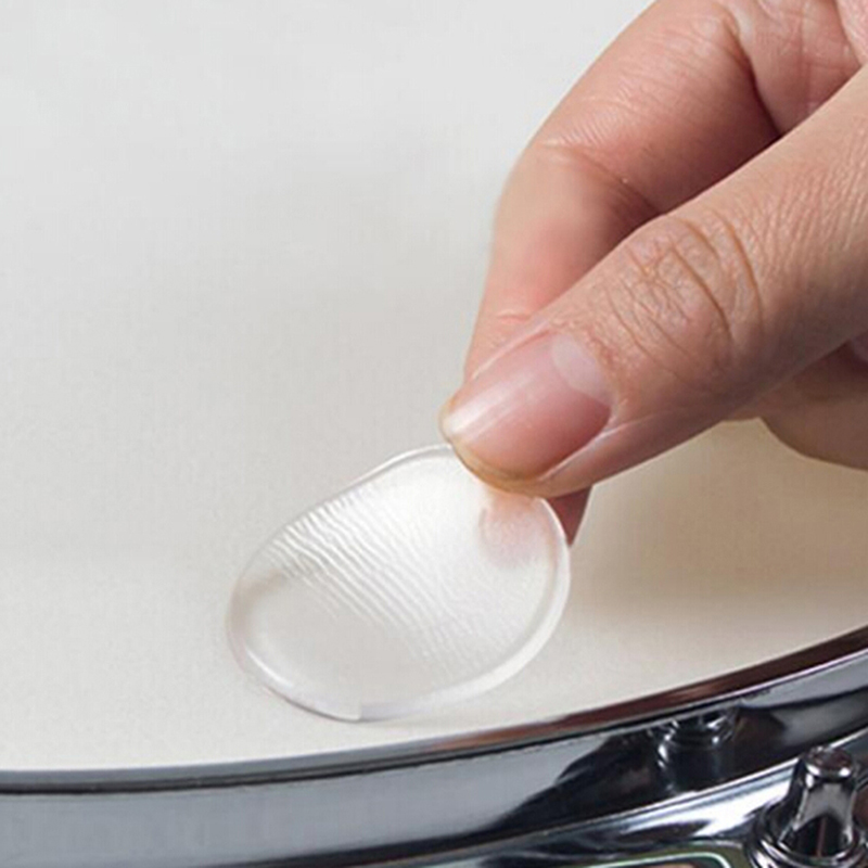 {YY28} 6Pcs Silicon Gel Drum M - Drum Practice Pad ulasan dan harga