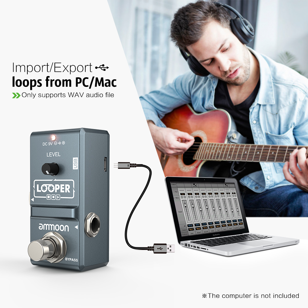 ammoon AP-09  Nano Loop Electr - Looper Pedal Guitar ulasan dan harga
