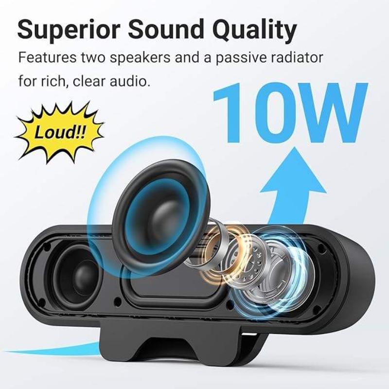 Portable Clip-on USB Soundbar  - Audio Music Online Mp3 ulasan dan harga