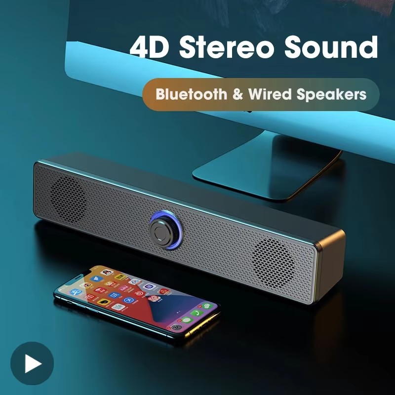 Music Soundbar Computer Caixa  - Audio Music Hifi ulasan dan harga