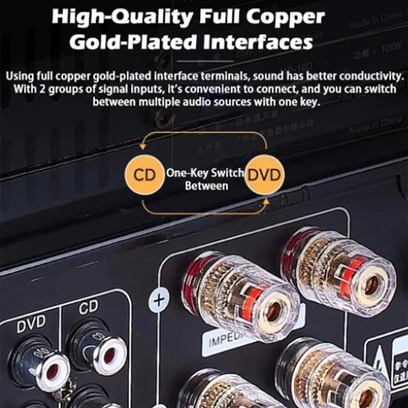 HIFI 2.1Ch Vacuum Tube Amp Blu - Audio Music In Youtube ulasan dan harga