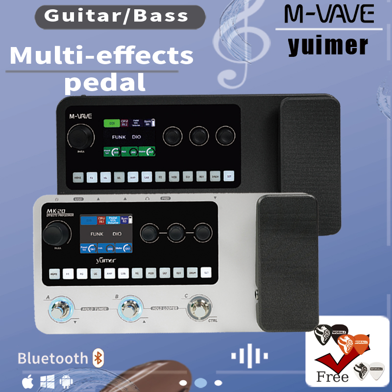 M-VAVE/Yuimer MK-20 Guitar/Bas - Looper Pedal Guitar ulasan dan harga