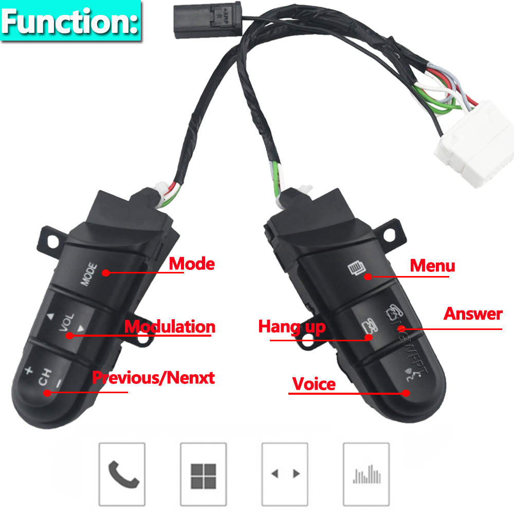 BINGWFPT Steering Wheel Audio  - Audio Music Volume ulasan dan harga