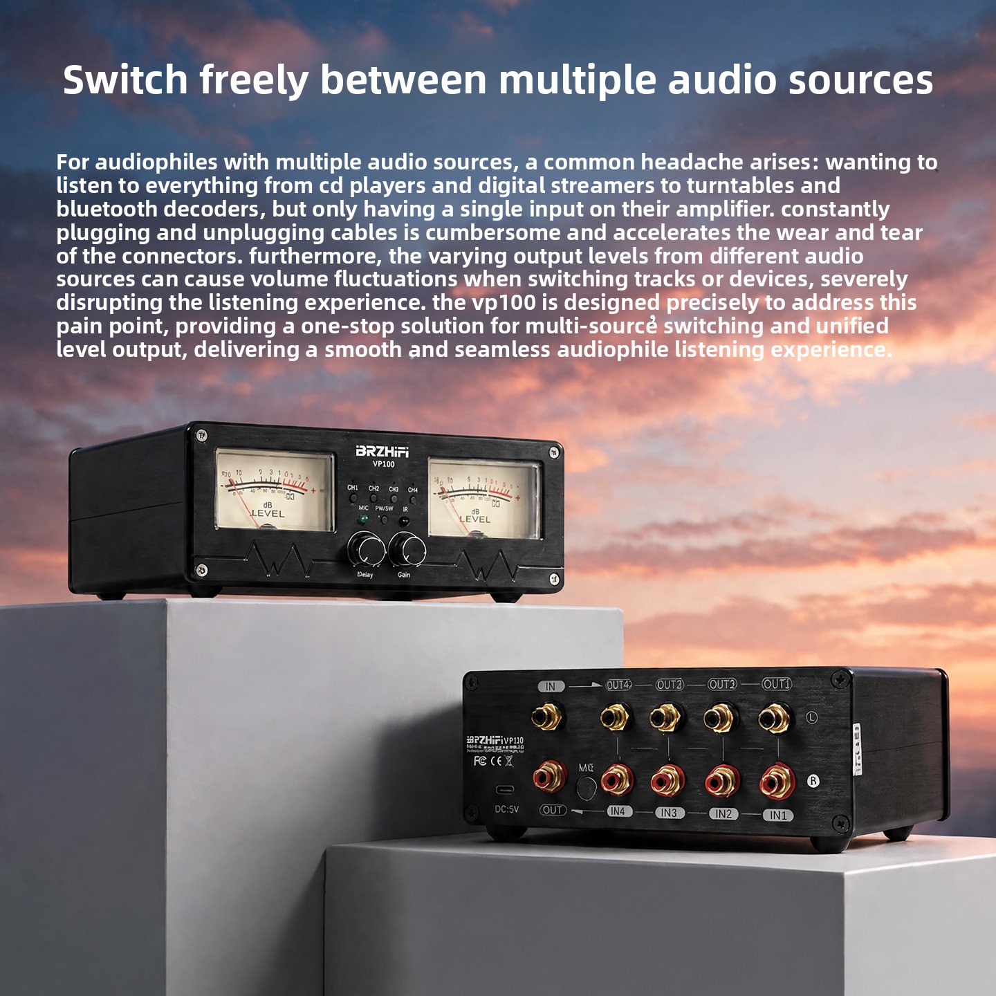 BRZHIFI 2027 new VP100 music l - Audio Without Music ulasan dan harga