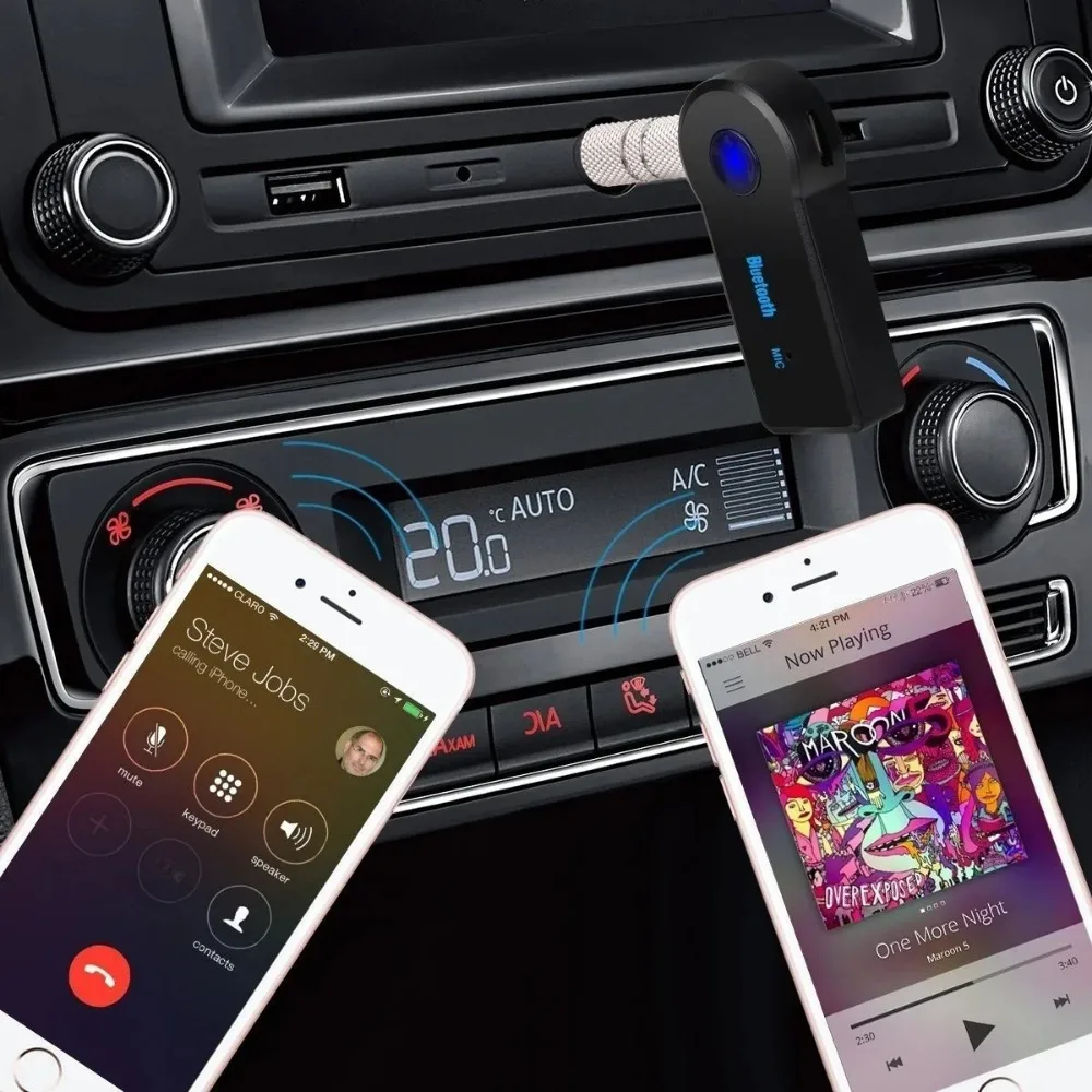 Bluetooth4.2 AUX Audio Stereo  - Audio Without Music ulasan dan harga