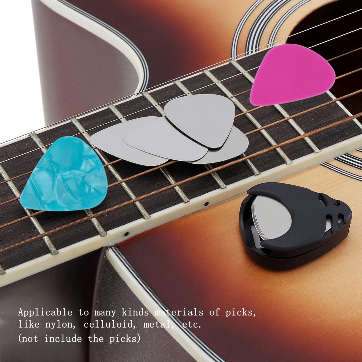 5pcs Guitar Picks Holder Plast - Electric Guitar Pick Pack ulasan dan harga
