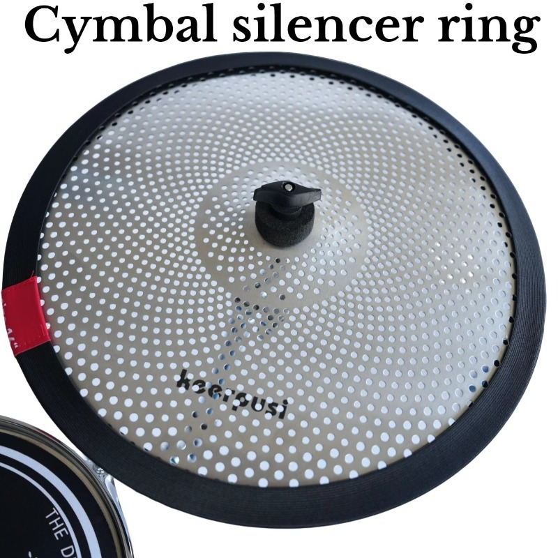 Rubber Drum Mute Pad Thicken S - Drum Practice Pad ulasan dan harga
