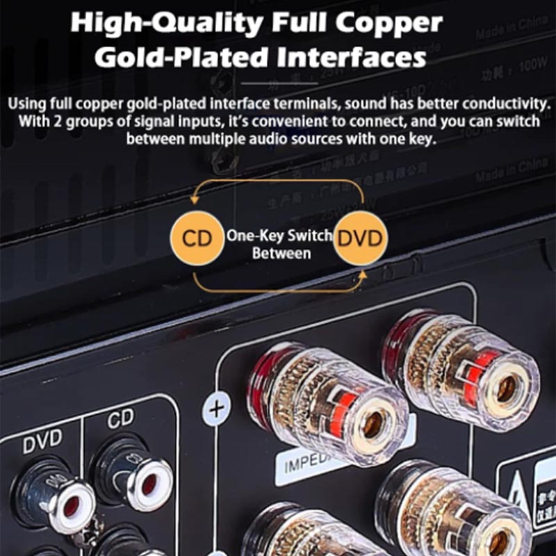 HIFI 2.1Ch Vacuum Tube Amp Blu - Audio Music In Youtube ulasan dan harga