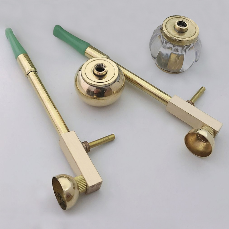 Brass Hookah Dry Tobacco Bag F - Trombone Mouthpiece ulasan dan harga