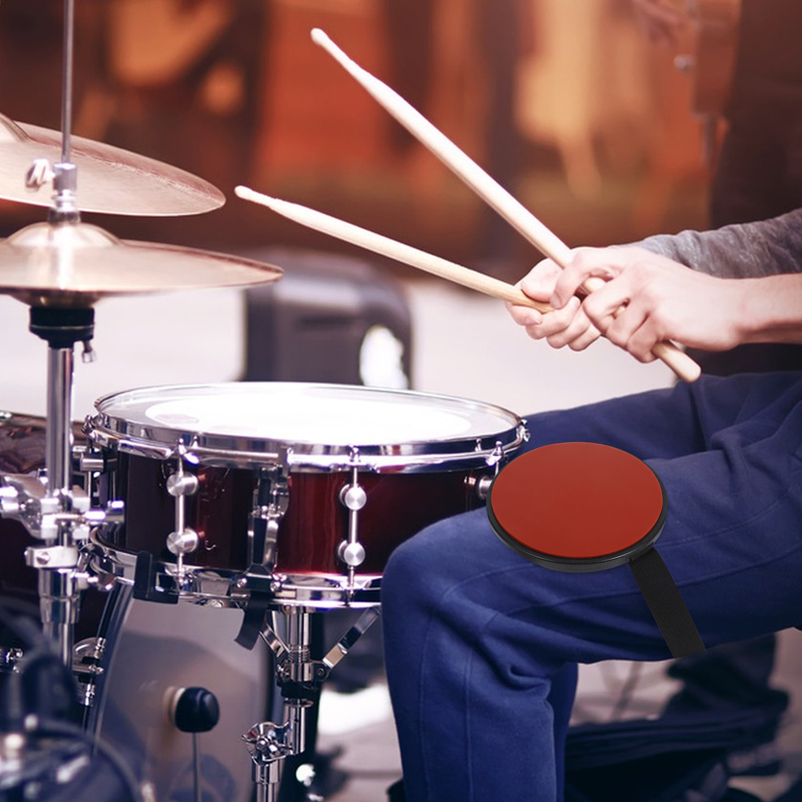 Adjustable Silicone Silent Dru - Drum Practice Pad ulasan dan harga