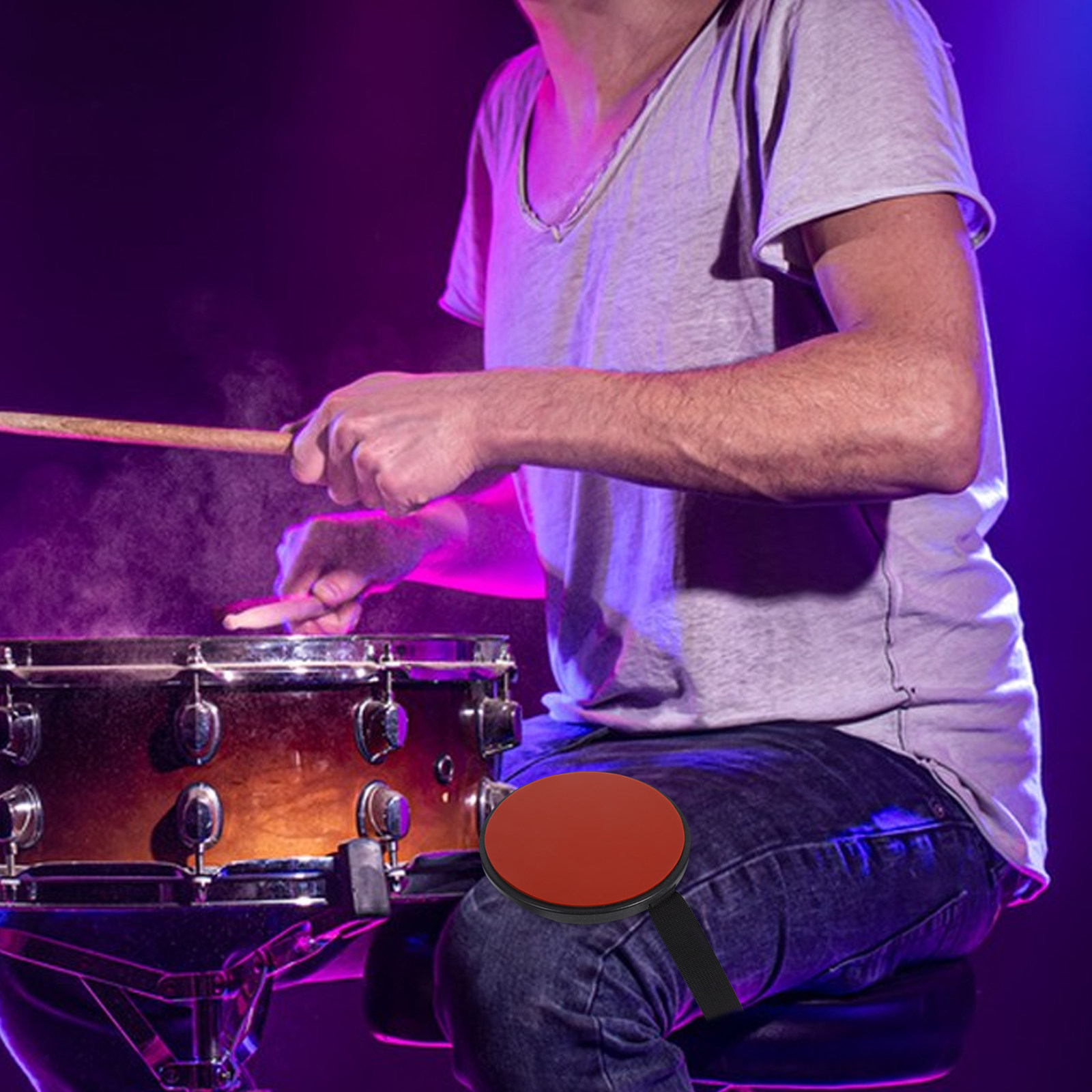 Adjustable Silicone Silent Dru - Drum Practice Pad ulasan dan harga