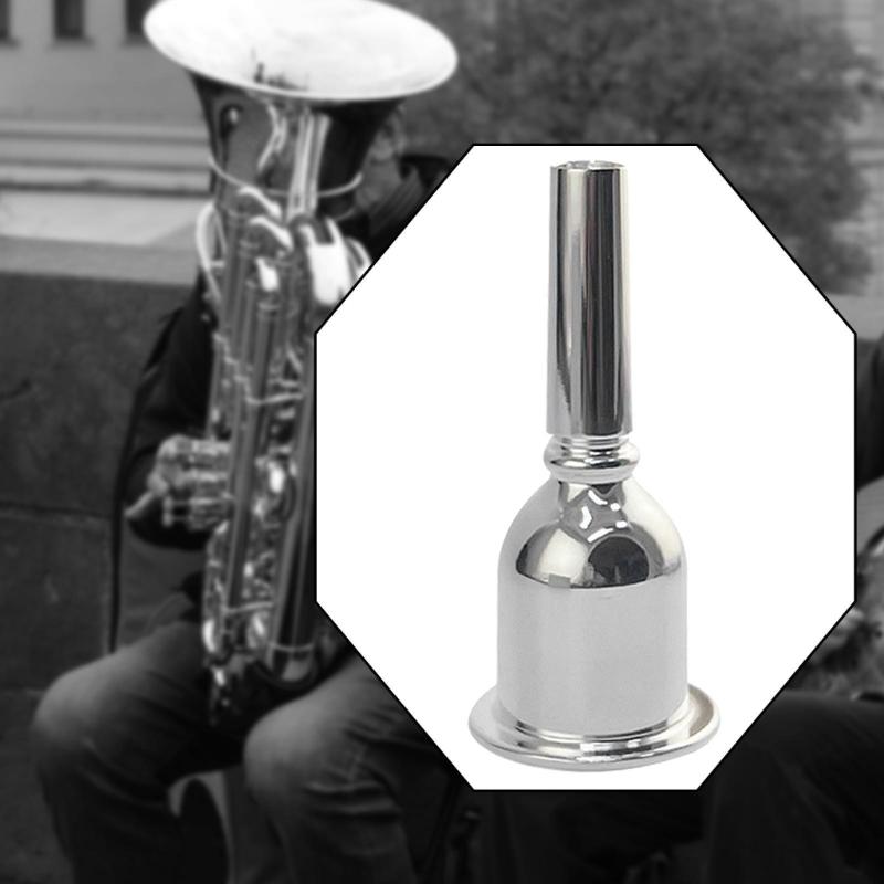Brass Tuba Mouthpiece Portable - Trombone Mouthpiece ulasan dan harga