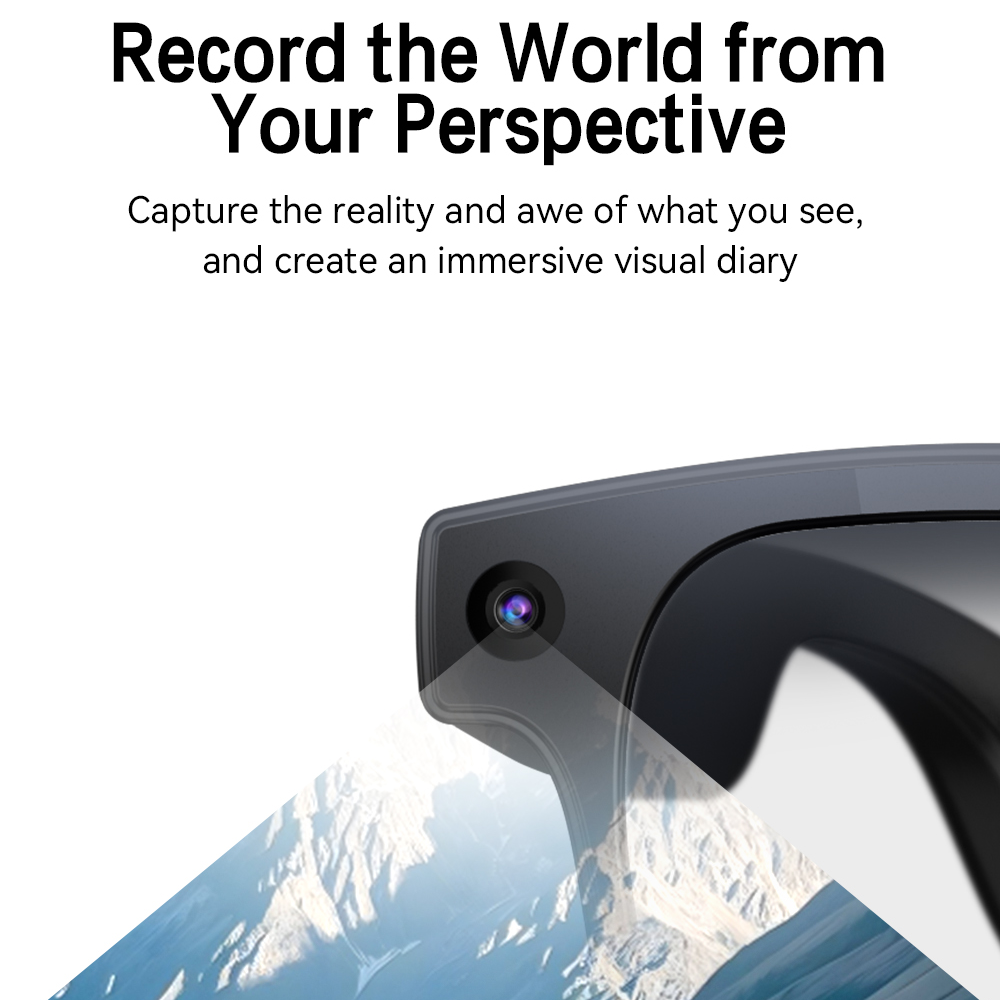 New G2 AI Camera Glasses 8MP S - Audio Music Recognition ulasan dan harga
