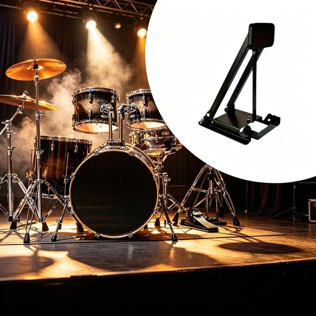 Compact Padded Bass Drum Pract - Drum Practice Pad ulasan dan harga