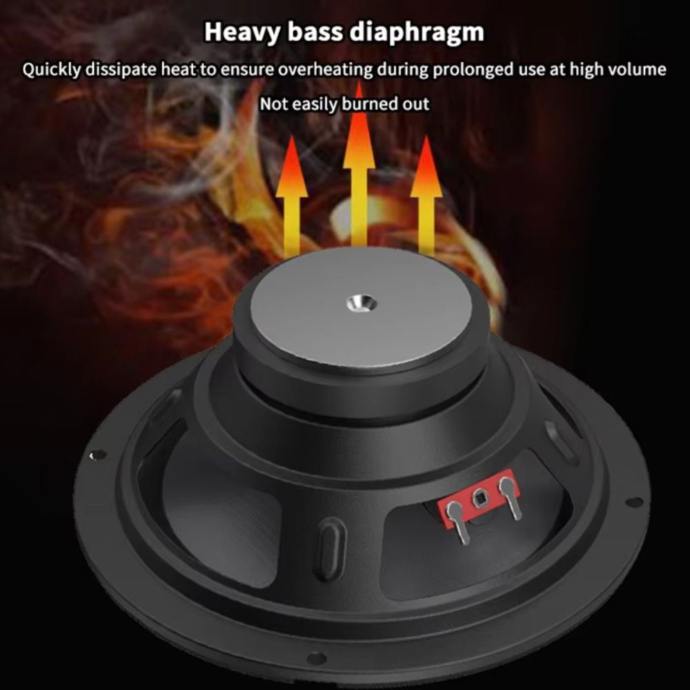 5/6/8/10 Inch Car Bass Speaker - Audio Music Volume ulasan dan harga
