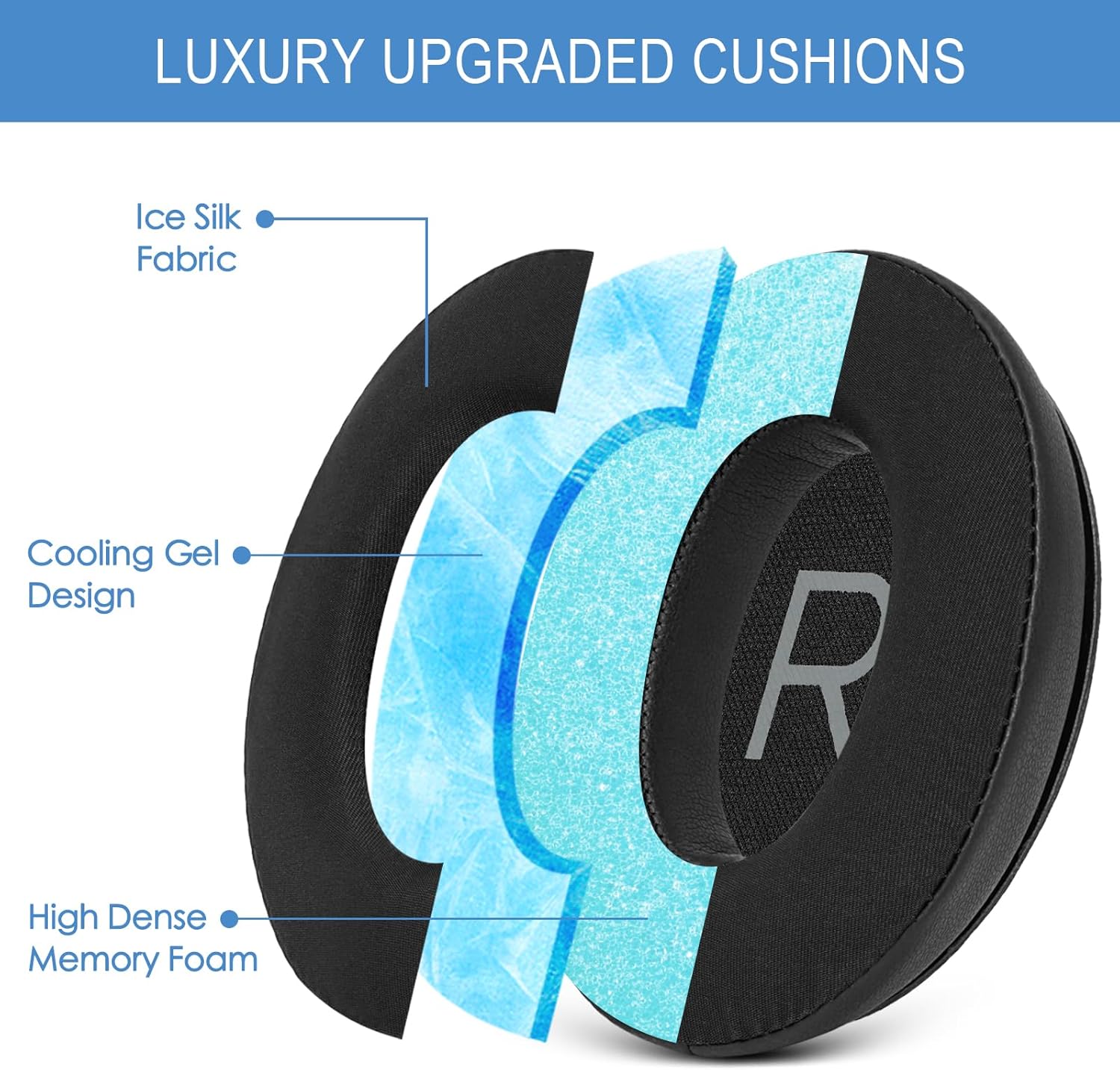 Cooling Gel Replacement Earpad - Bose Headphone Qc45 ulasan dan harga