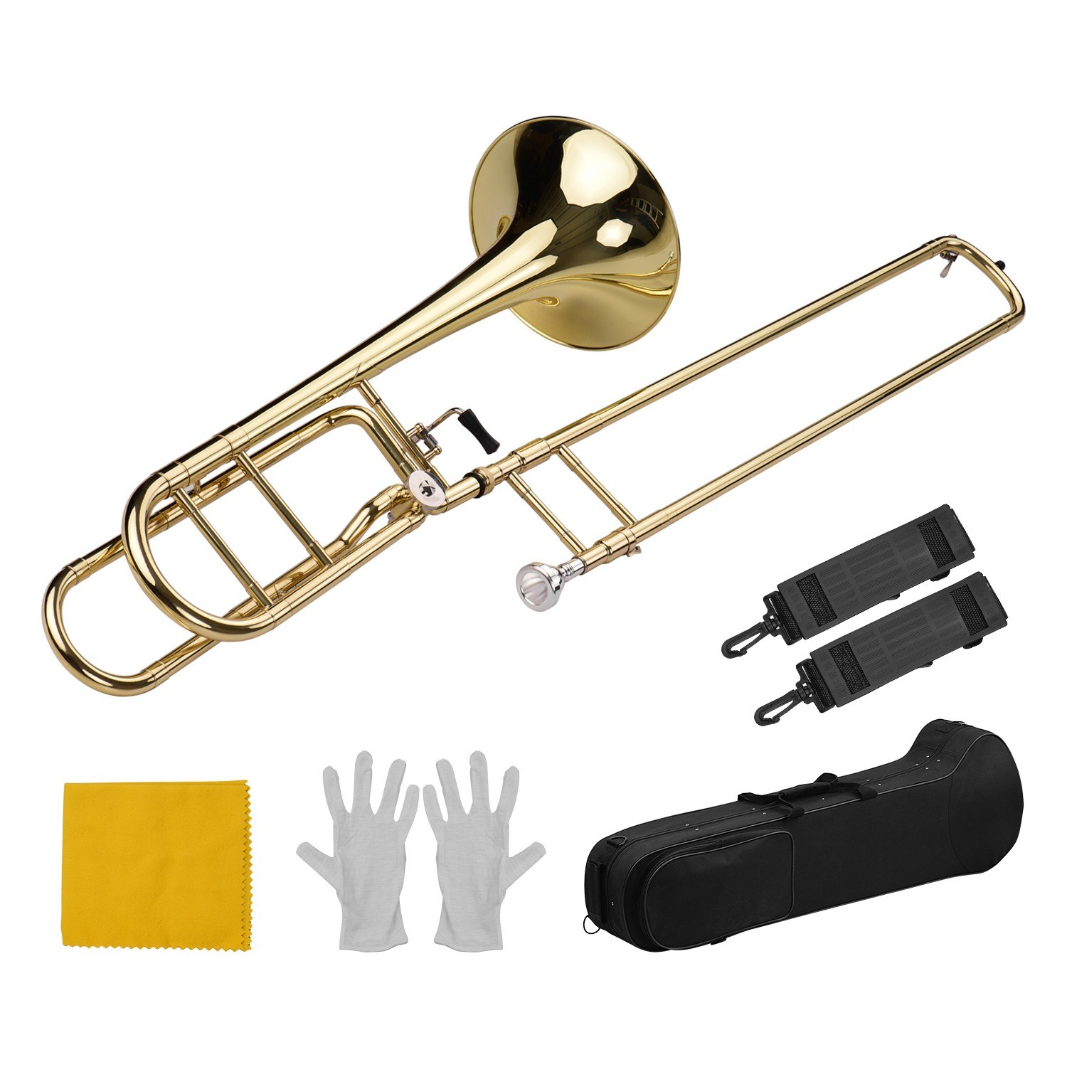 Upgraded Intermediate Bb Flat  - Trombone Mouthpiece ulasan dan harga