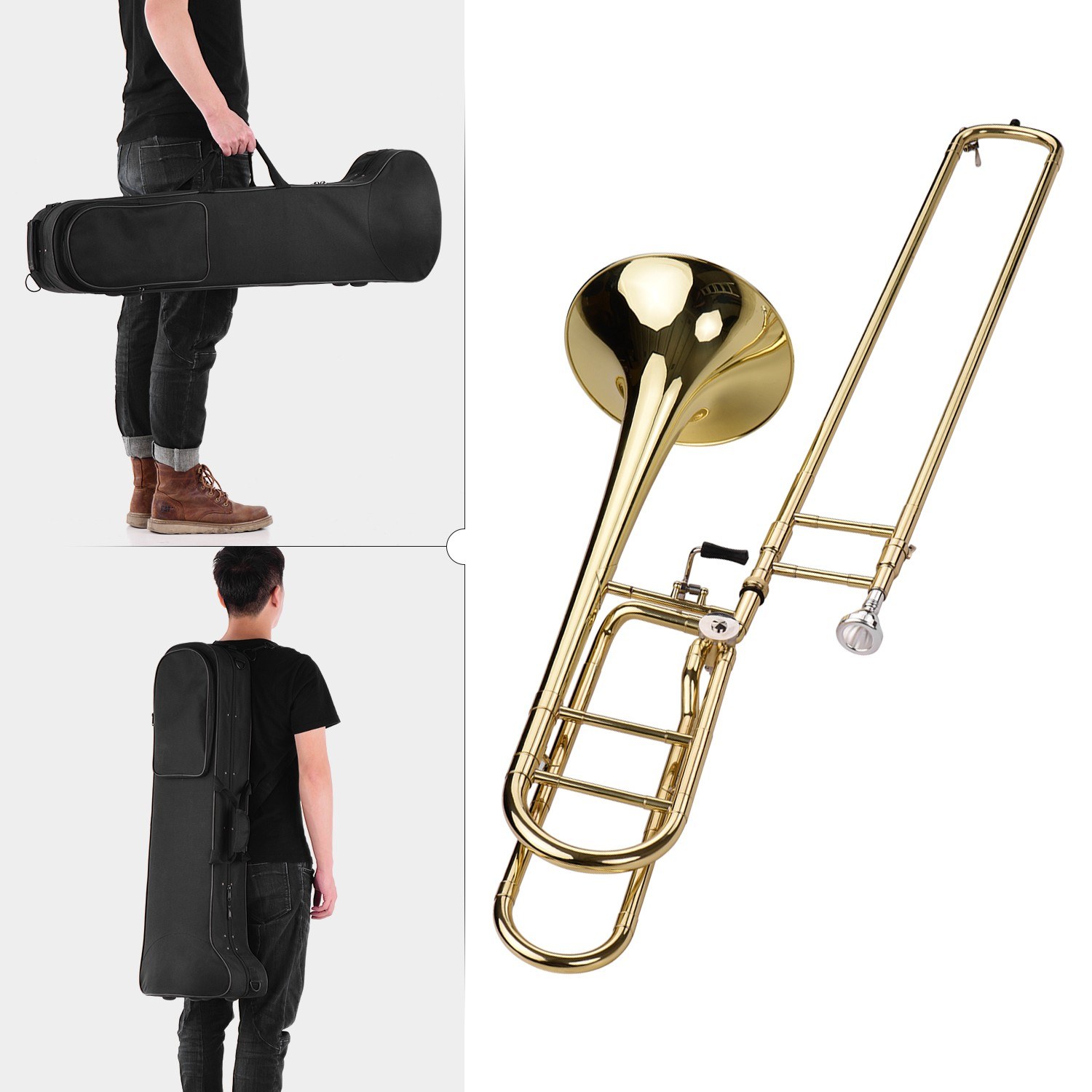 Upgraded Intermediate Bb Flat  - Trombone Mouthpiece ulasan dan harga