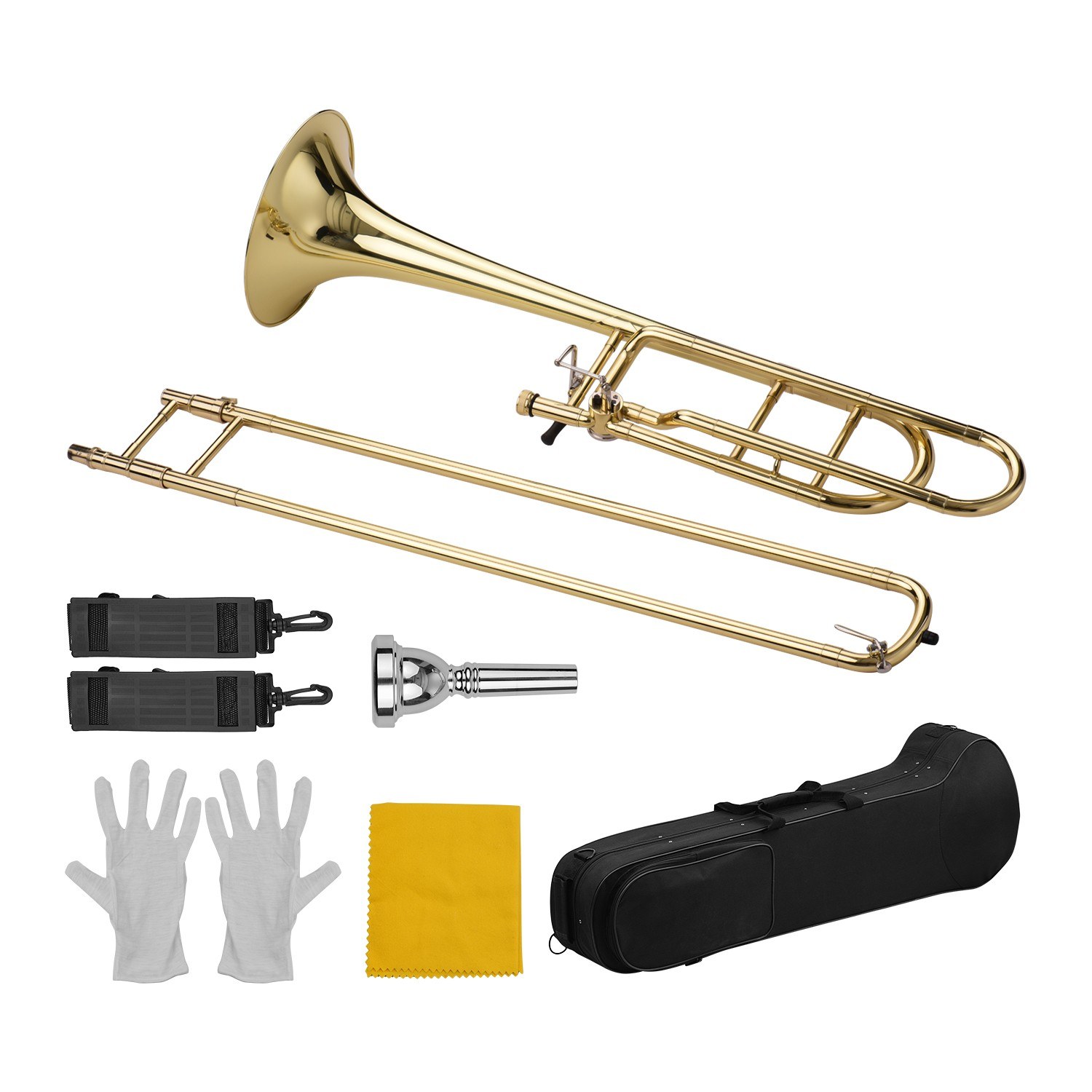 Upgraded Intermediate Bb Flat  - Trombone Mouthpiece ulasan dan harga