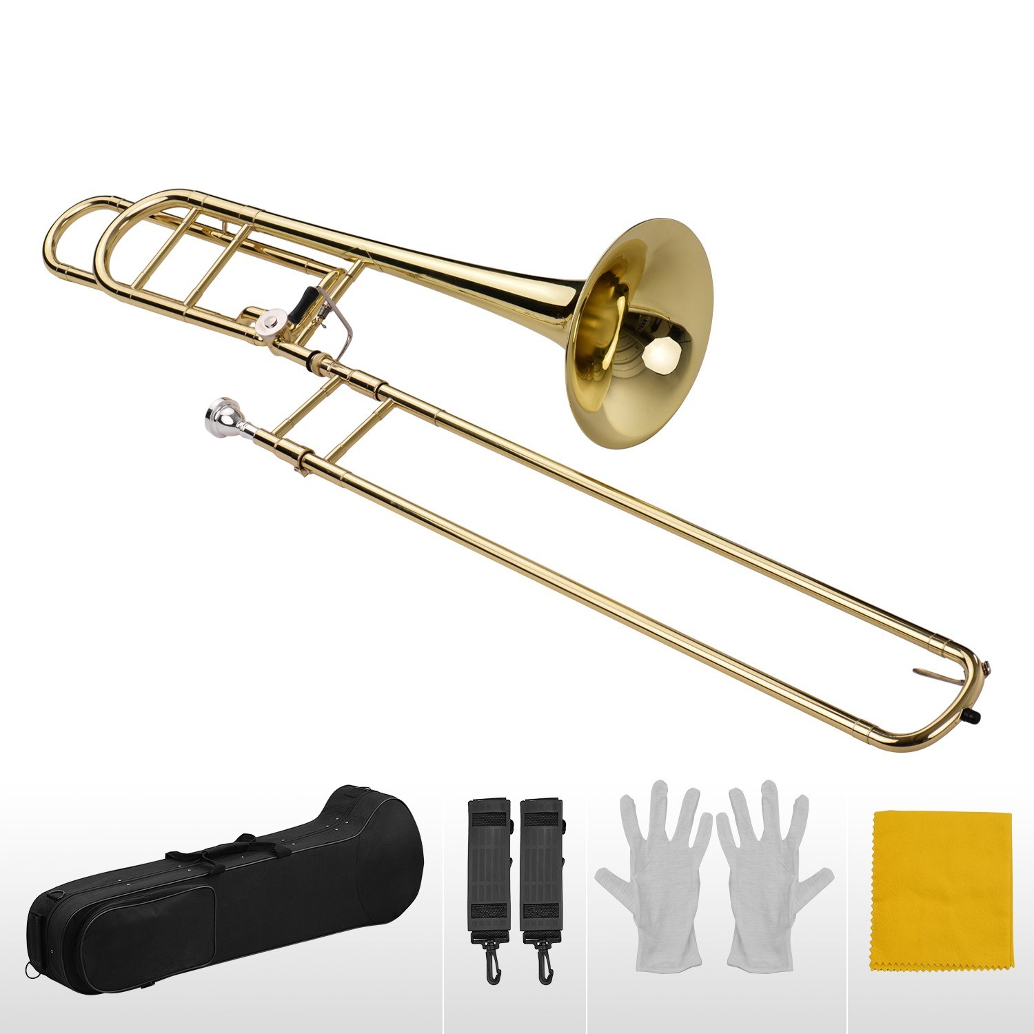 Upgraded Intermediate Bb Flat  - Trombone Mouthpiece ulasan dan harga