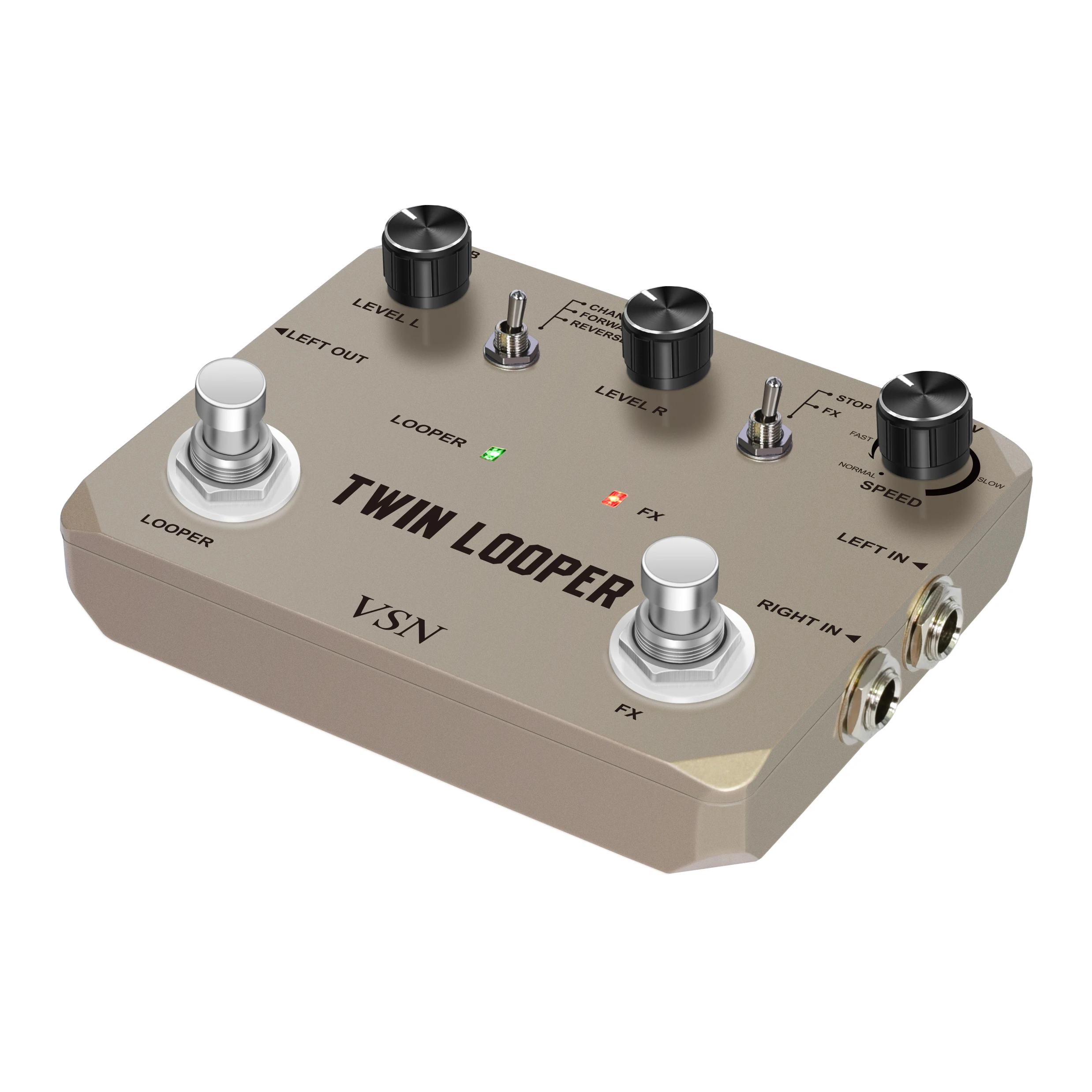VSN Twin Looper Electric Guita - Looper Pedal Guitar ulasan dan harga