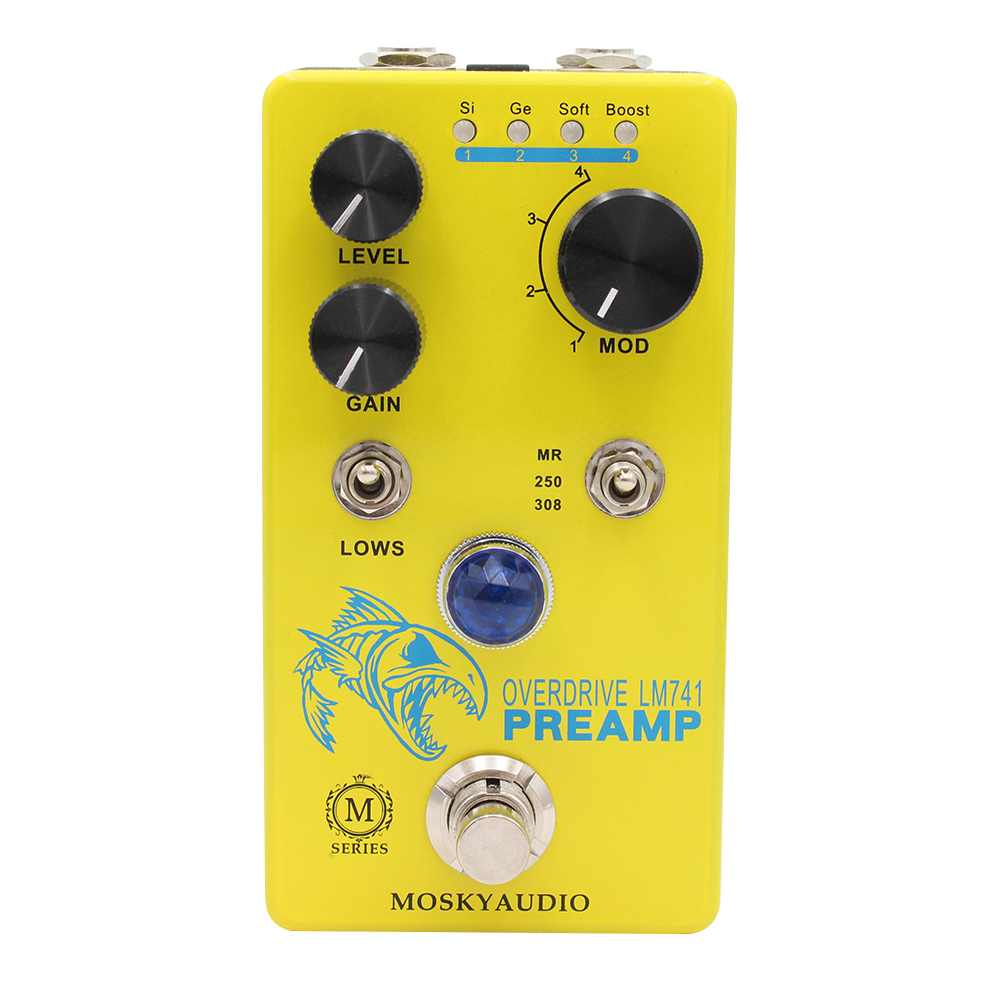 MOSKY LM741 Preamp Guitar Peda - Looper Pedal Guitar ulasan dan harga