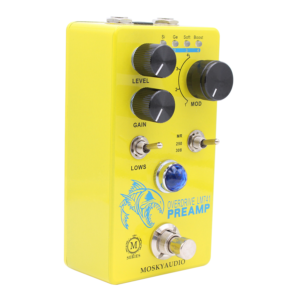 MOSKY LM741 Preamp Guitar Peda - Looper Pedal Guitar ulasan dan harga
