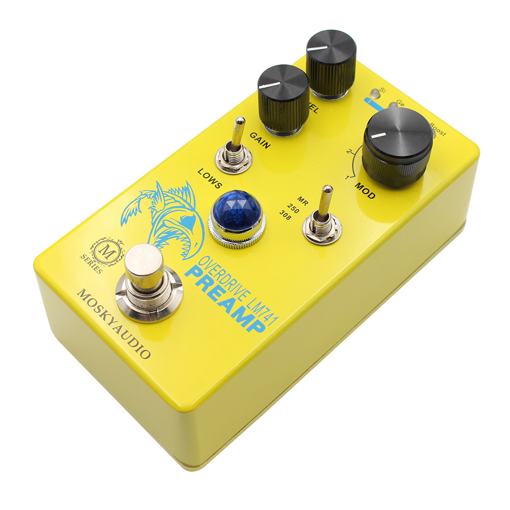 MOSKY LM741 Preamp Guitar Peda - Looper Pedal Guitar ulasan dan harga