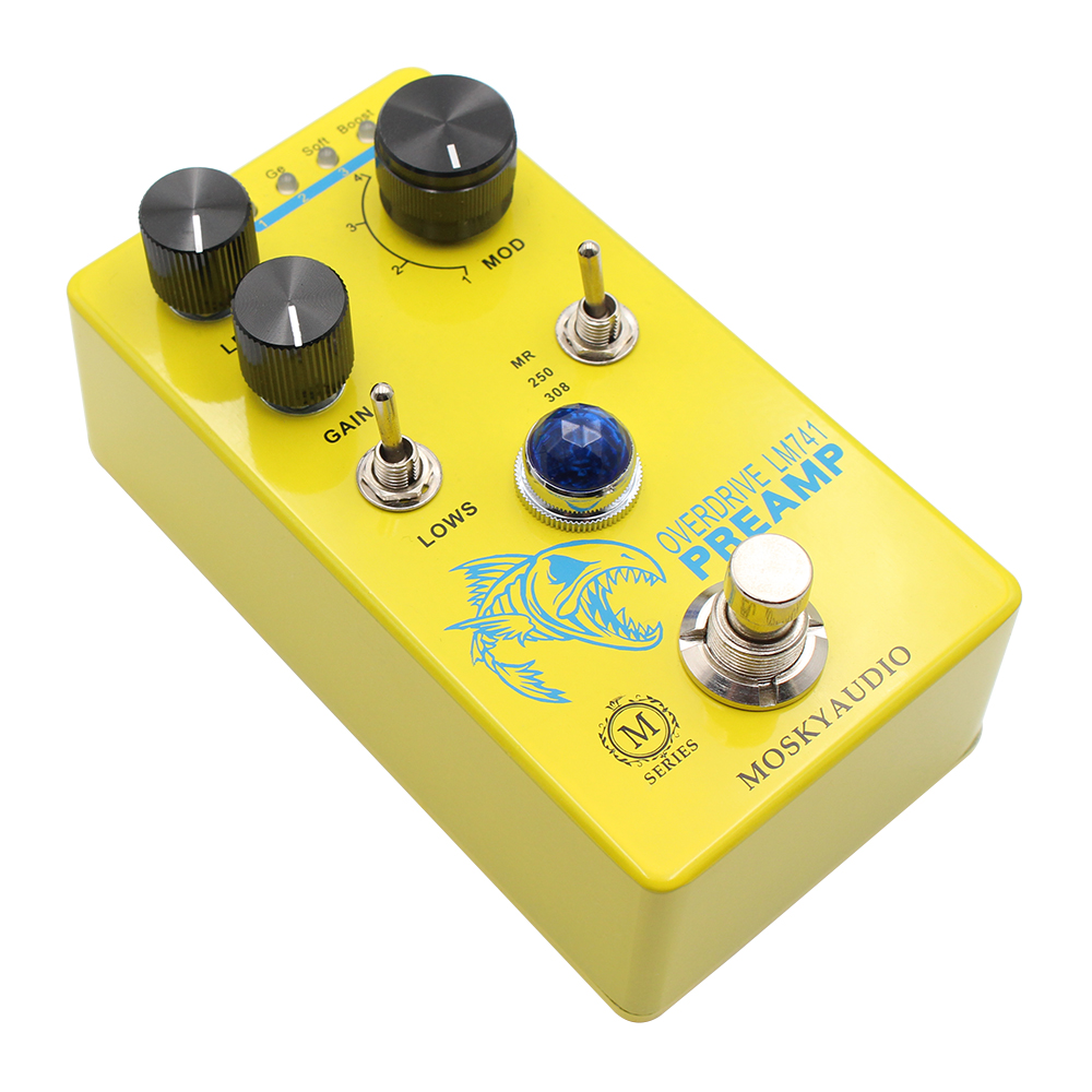 MOSKY LM741 Preamp Guitar Peda - Looper Pedal Guitar ulasan dan harga