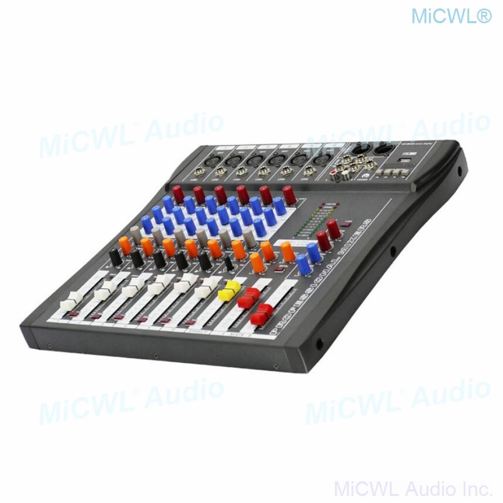 Audio-Mixer MiCWL 6 Channel Bl - Audio Music Mixer ulasan dan harga
