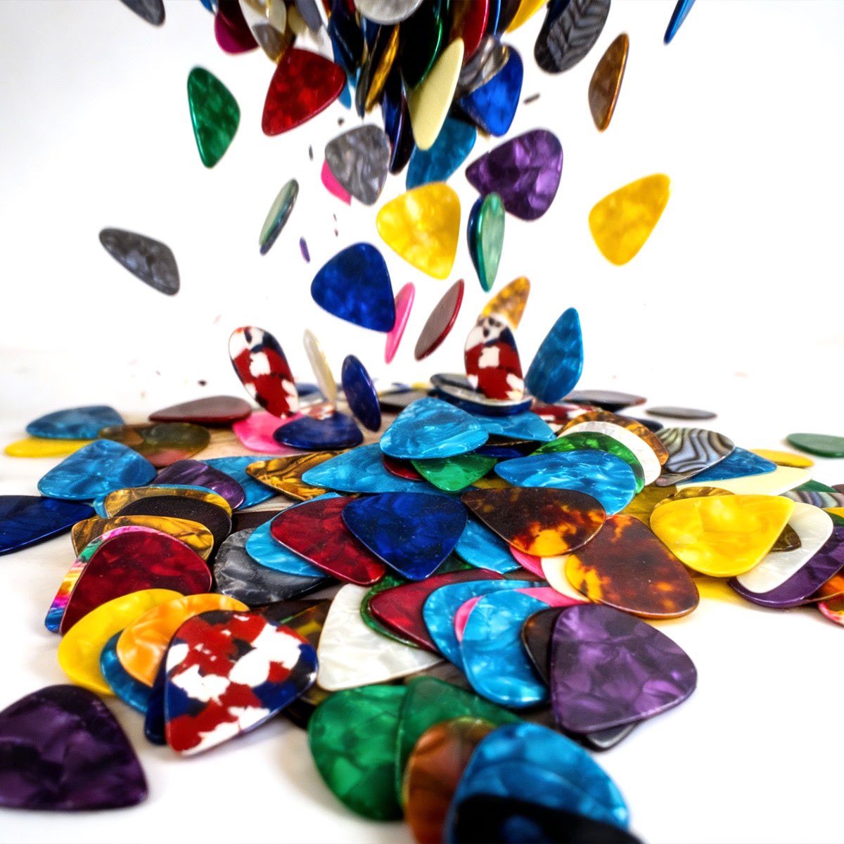 81Pcs 0.46mm Celluloid Guitar  - Electric Guitar Pick Pack ulasan dan harga