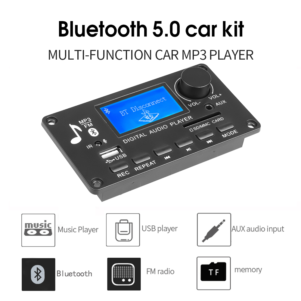 Handsfree Bluetooth 5.0 MP3 De - Audio Music Volume ulasan dan harga