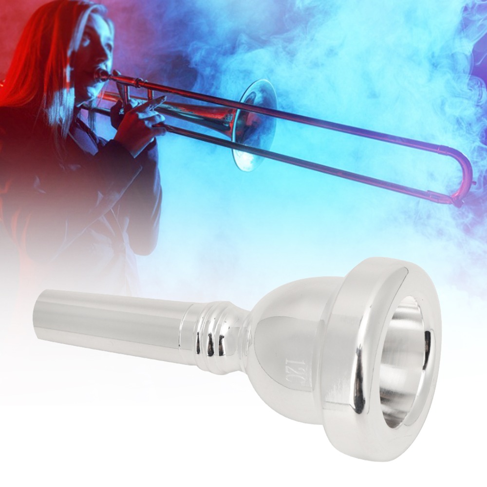 Silver Trombone Mouthpiece​ ​B - Trombone Mouthpiece ulasan dan harga