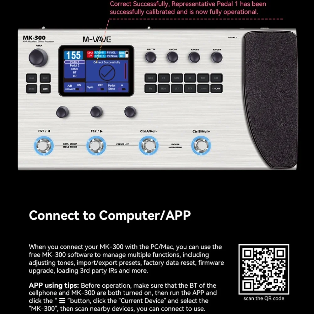 M-VAVE MK-300 Guitar Multi-Eff - Looper Pedal Guitar ulasan dan harga