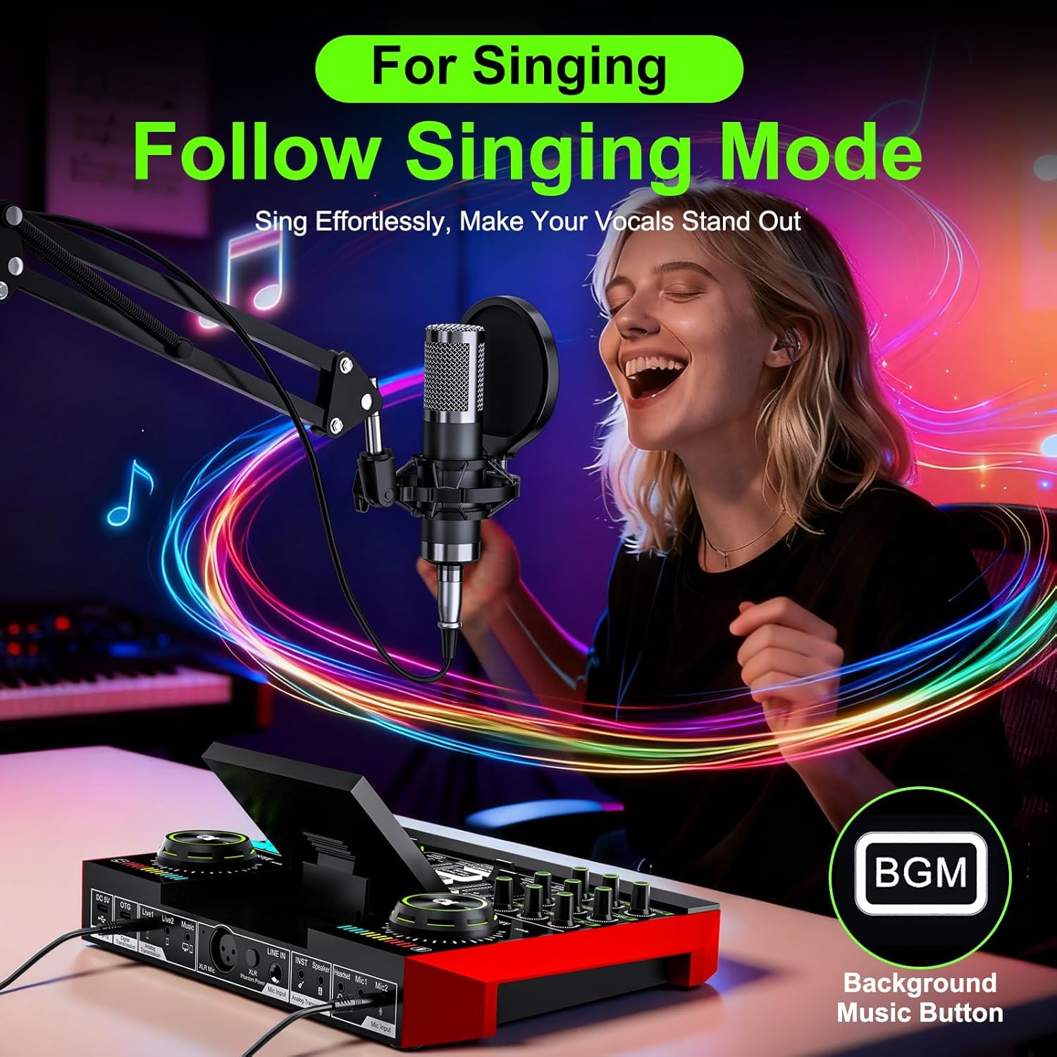 Tenlamp G10 Live Streaming Aud - Audio Music Mixer ulasan dan harga