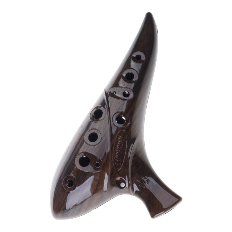  12 Hole Ceramic Ocarina Smoot - Ocarina Ceramic ulasan dan harga