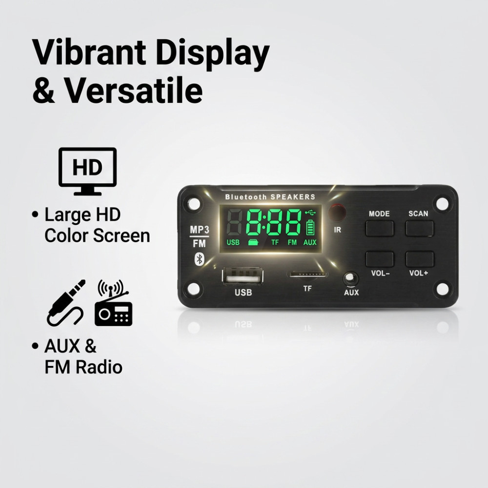 50W Amplifier Bluetooth MP3 WM - Audio Music Volume ulasan dan harga