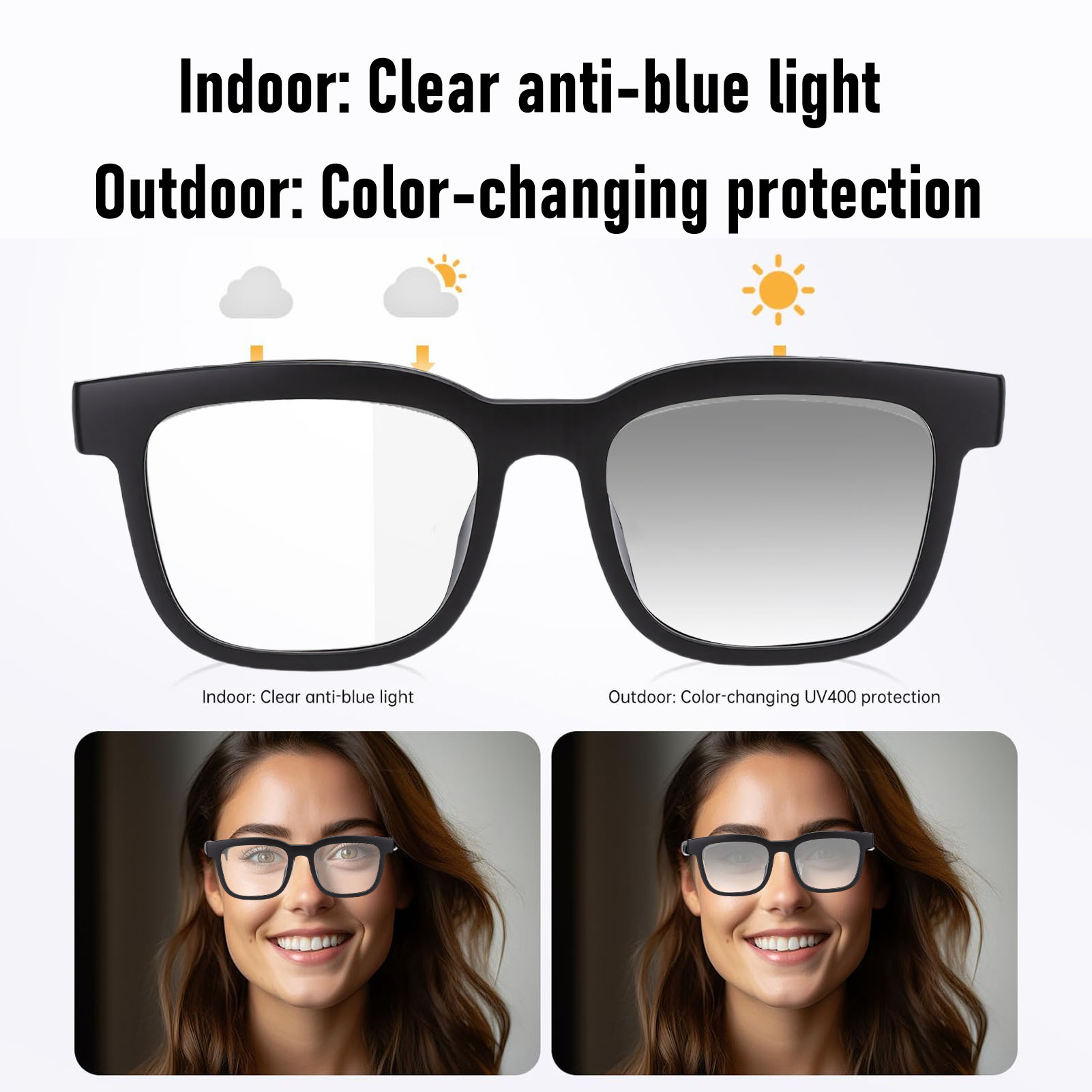 Audio Smart Glasses for Women  - Audio Music Hifi ulasan dan harga