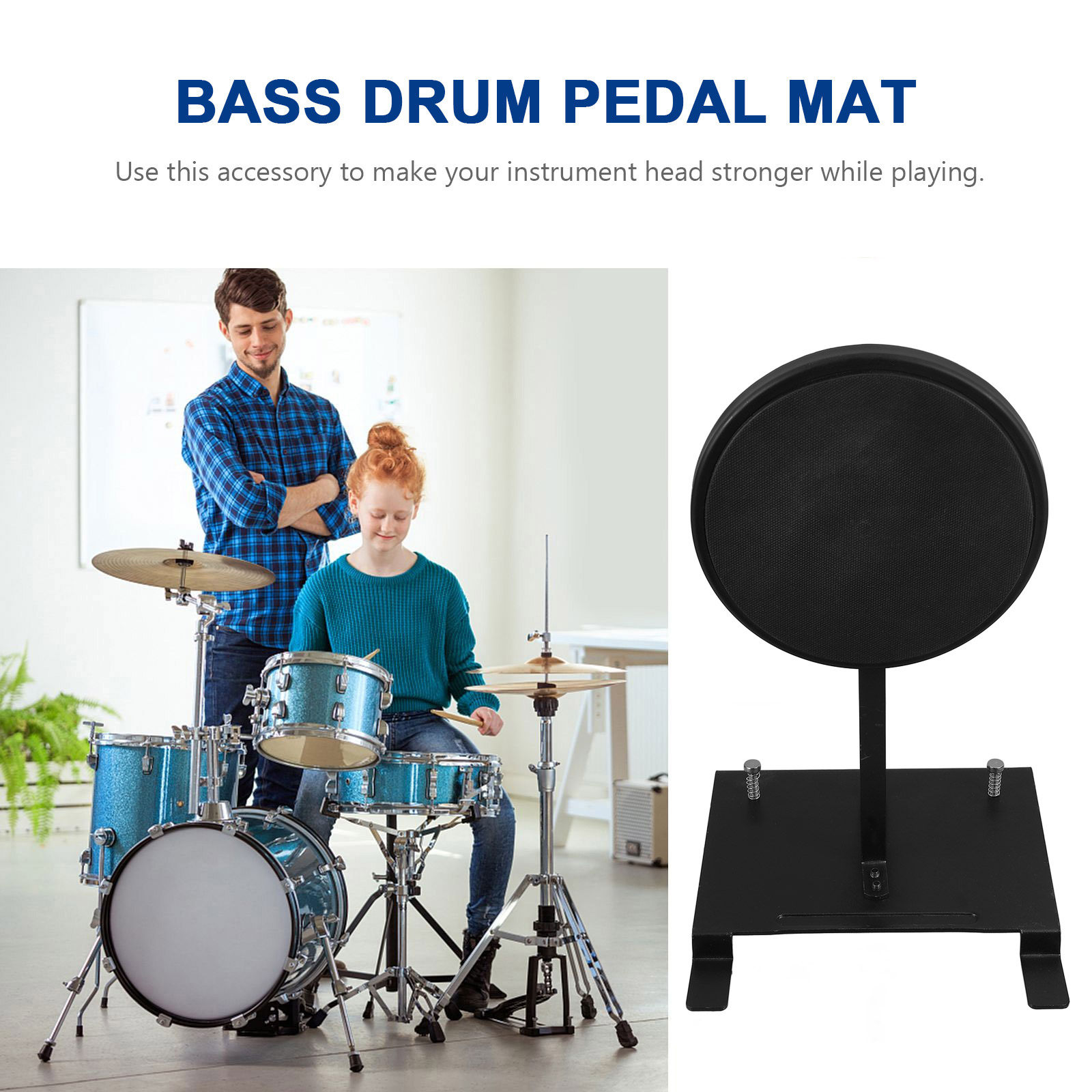 Kick Drum Pedal Practice Pad H - Drum Practice Pad ulasan dan harga