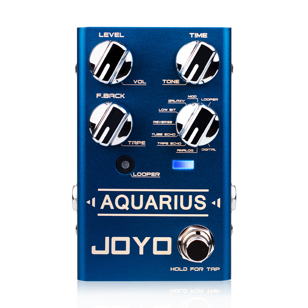 JOYO R-07 AQUARIUS Delay & Loo - Looper Pedal Guitar ulasan dan harga