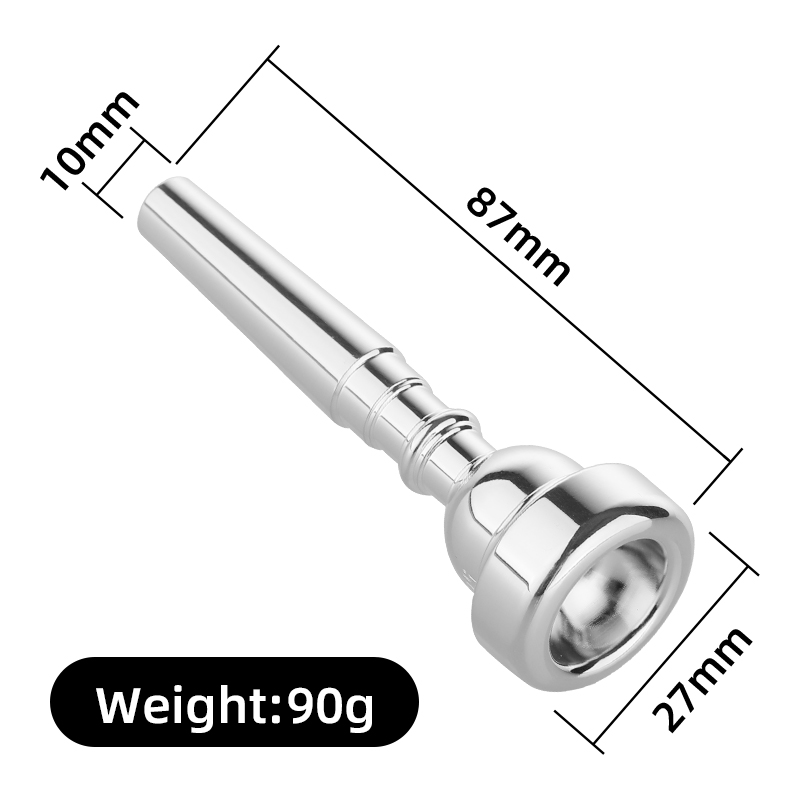 B-Flat Trumpet Instrument Univ - Trombone Mouthpiece ulasan dan harga