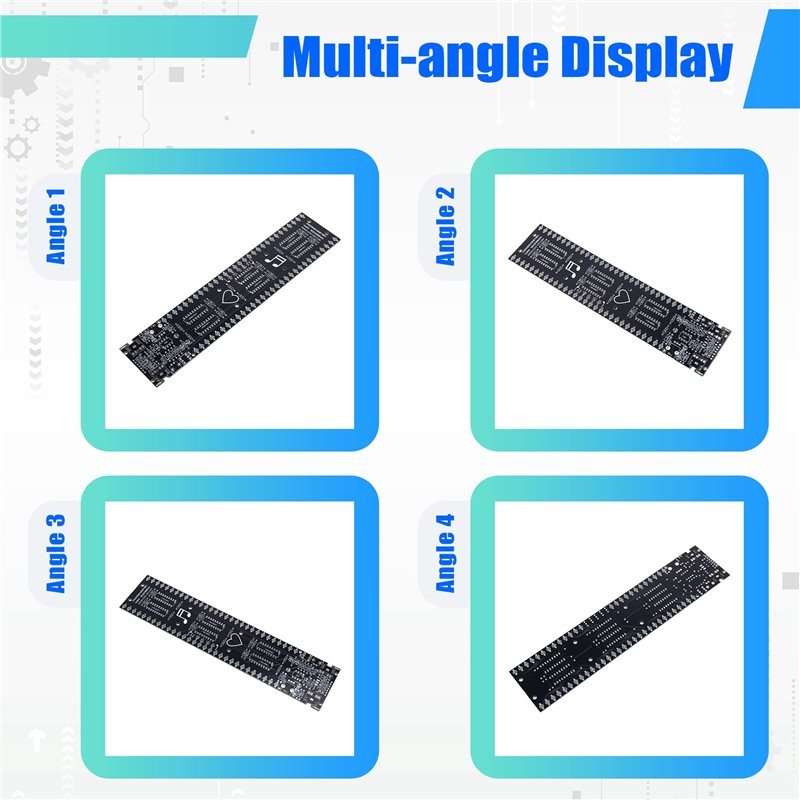 CJSD-30 Sections DIY LED Audio - Audio Without Music ulasan dan harga