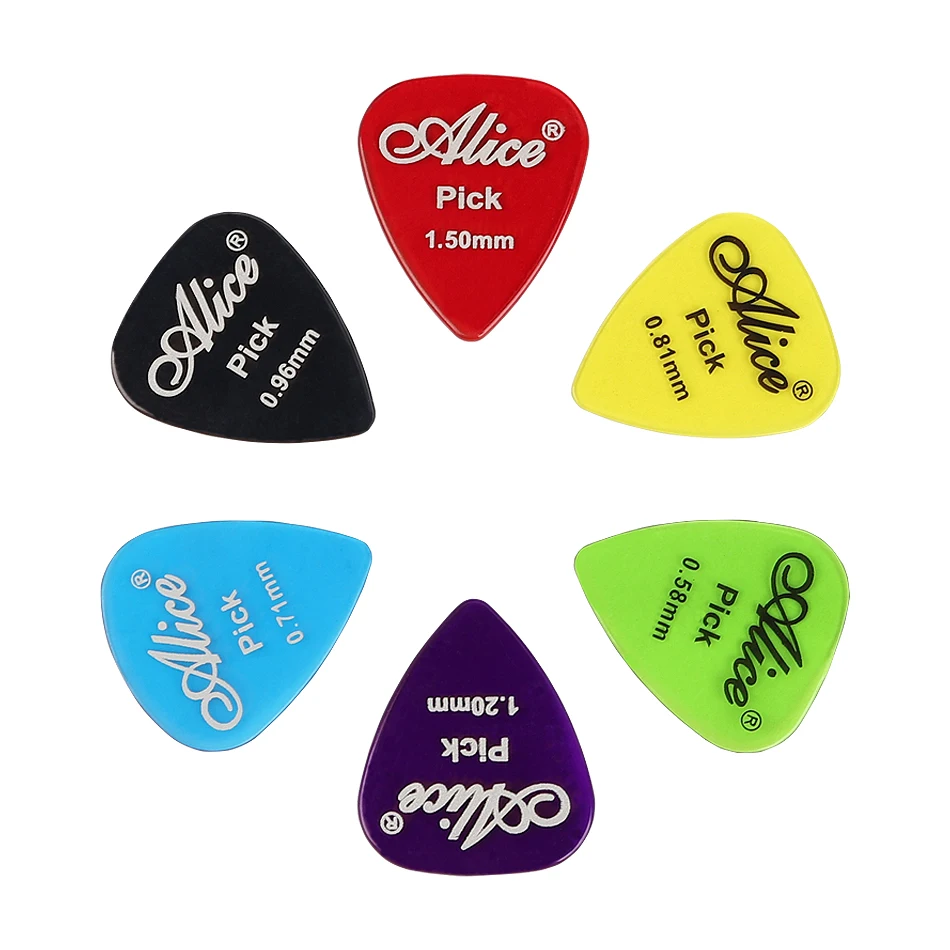 Alice AP-100H 100Pcs/Set Clear - Electric Guitar Pick Pack ulasan dan harga