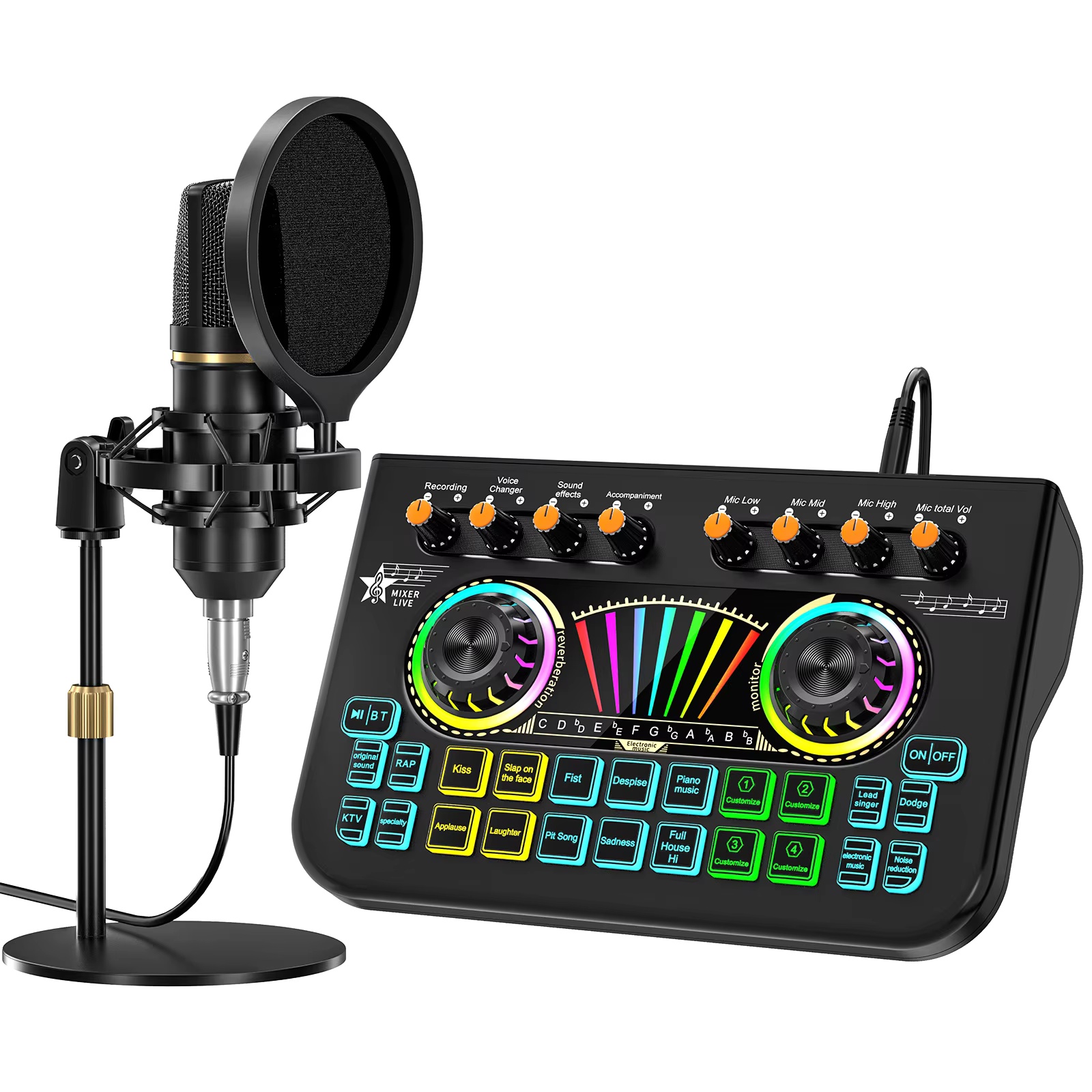 Tenlamp X3 BM800 Podcast Micro - Audio Music In Youtube ulasan dan harga