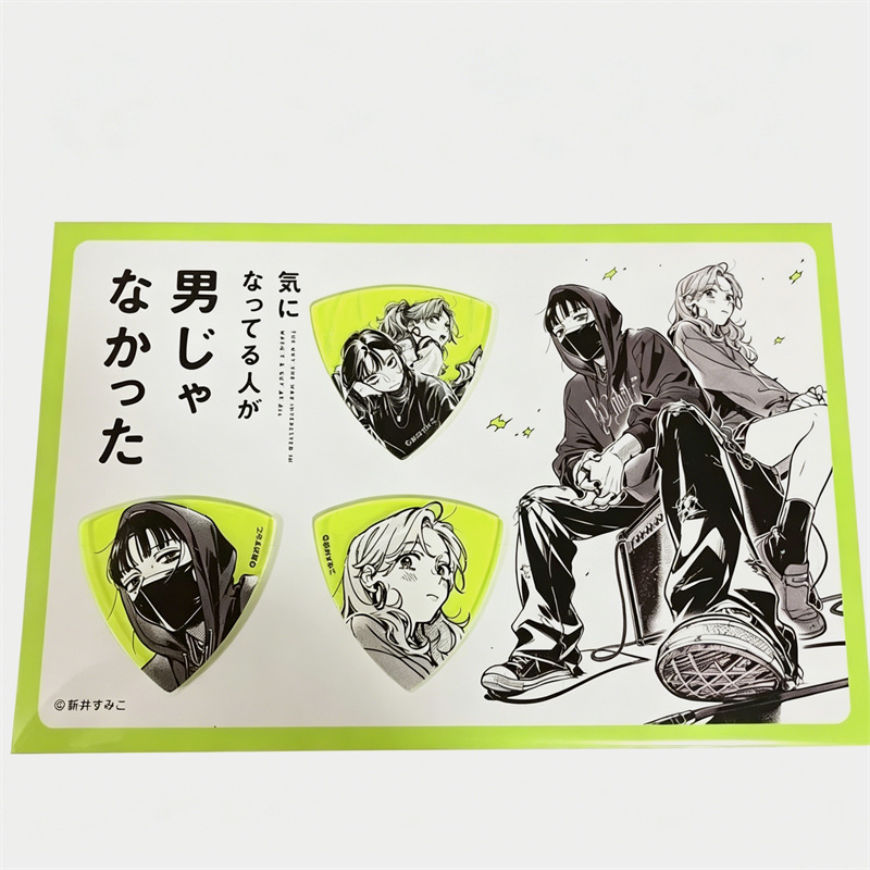 Anime The Guy She Was Interest - Electric Guitar Pick Pack ulasan dan harga